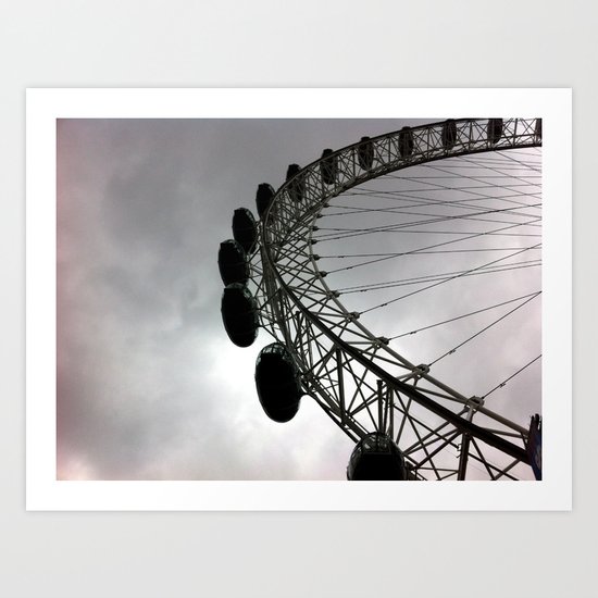 London Eye Art Print