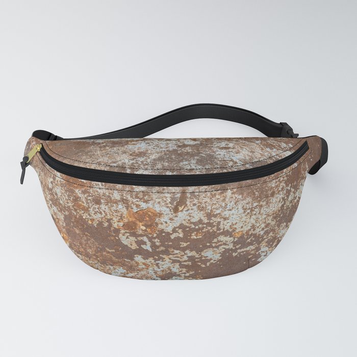 Old Weathered Rusty Metal Texture Fanny Pack