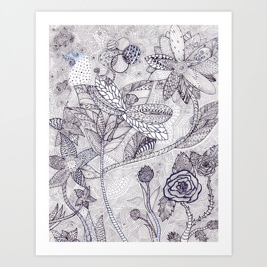 Garden Whims Art Print