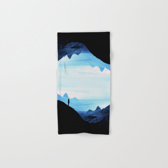 Blue Wasteland Isolation Hand & Bath Towel