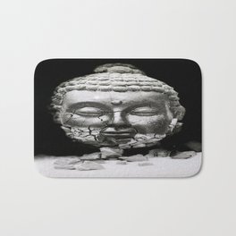 Time for Zen Bath Mat | Digital, Kimlawsonart, Peace, Photo, Namaste, Art, Sculpture, Film, Black And White, Female 