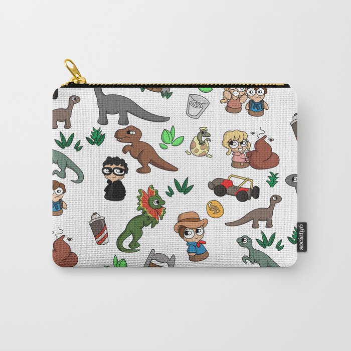 Jurassic Park Bits Carry-All Pouch