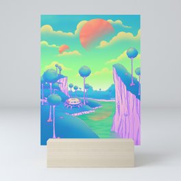 Planet Namek Mini Art Print