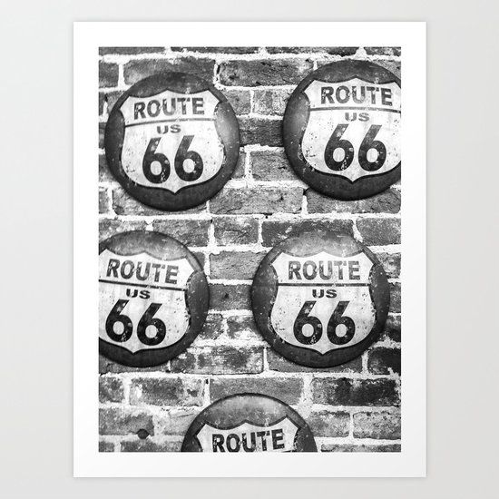 Route 66 Art Print