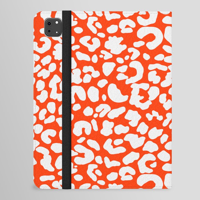 Red Leopard iPad Folio Case