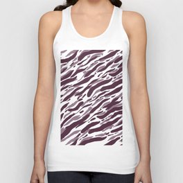 Animal print 2 purple Unisex Tank Top