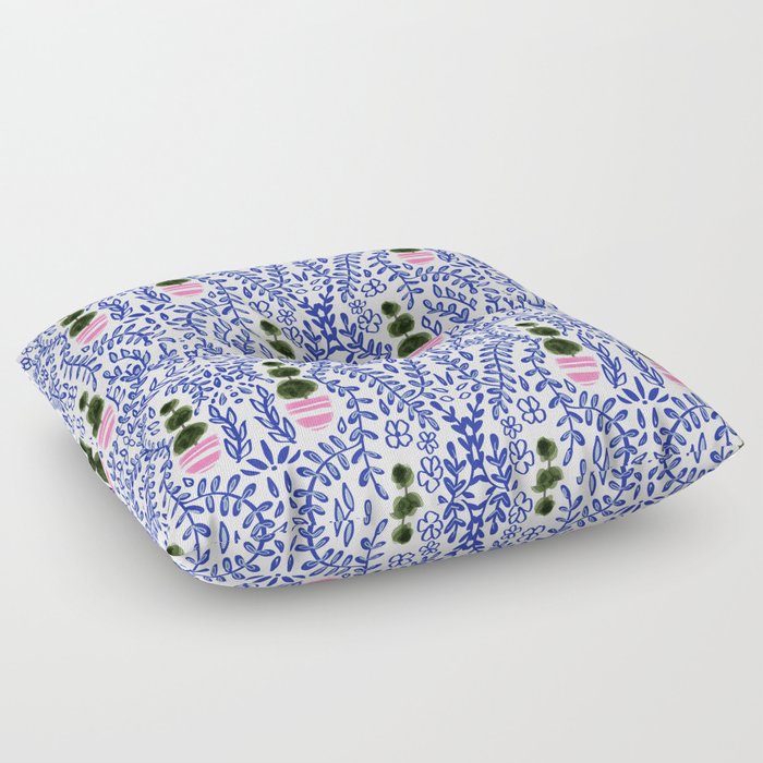 Southern Living - Chinoiserie Pattern Floor Pillow