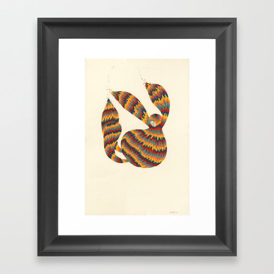 A Trifle High Framed Art Print