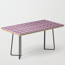 Iridescent Texture Pattern Coffee Table