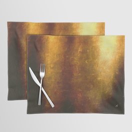 Yellow gold Placemat