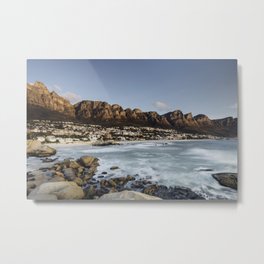 Sunset in Camps Bay, Cape Town Metal Print