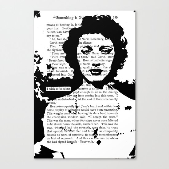 I Wish to be Alone Canvas Print