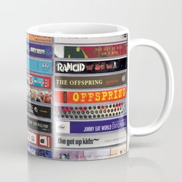 90s Classic Punk Rock, Emo & Hardcore Cassette Tapes 1 - photo Coffee Mug