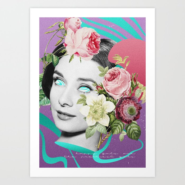 Audrey Art Print