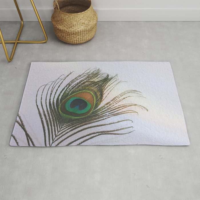 Feather. Rug