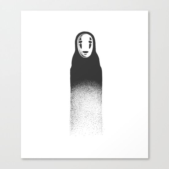 kaonashi Canvas Print