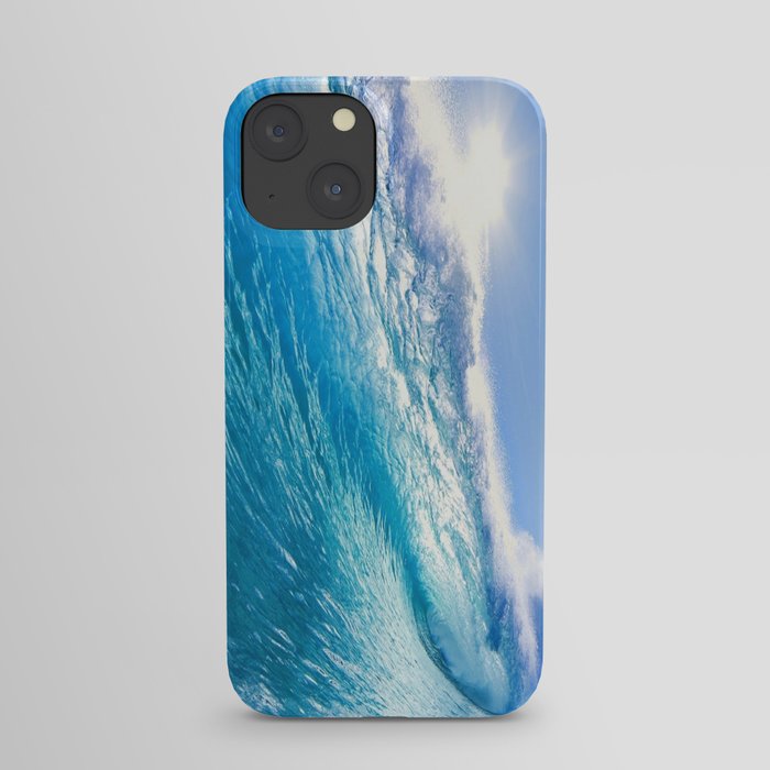 Blue Waves iPhone Case