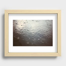 Raindrop #1 Recessed Framed Print