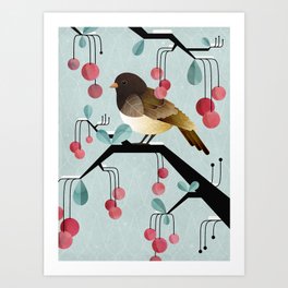 Bird, Watching Art Print