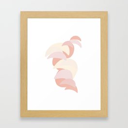 Abstract Pinks Framed Art Print