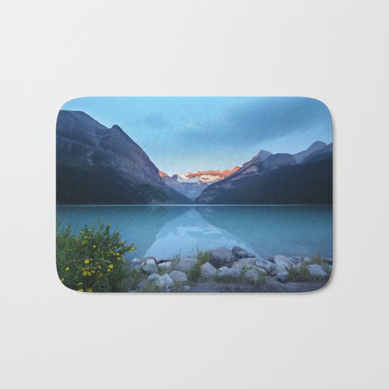 Mountains lake Bath Mat