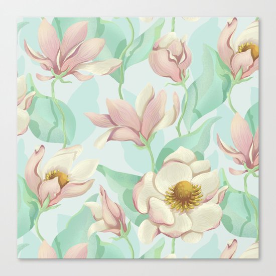 magnolia bloom - fairy version Canvas Print