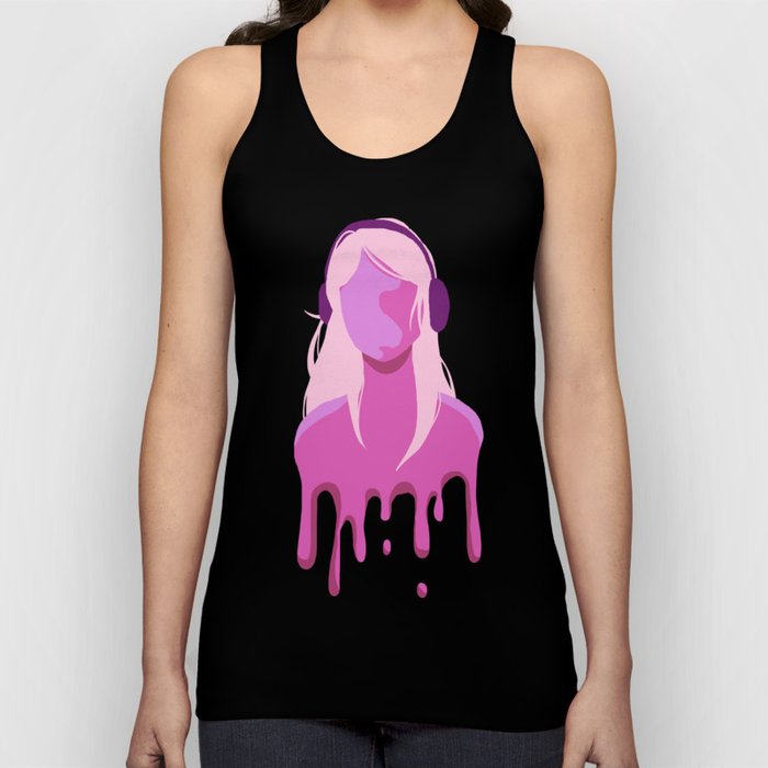 Music is Good for the Soul! (pink) Tank Top