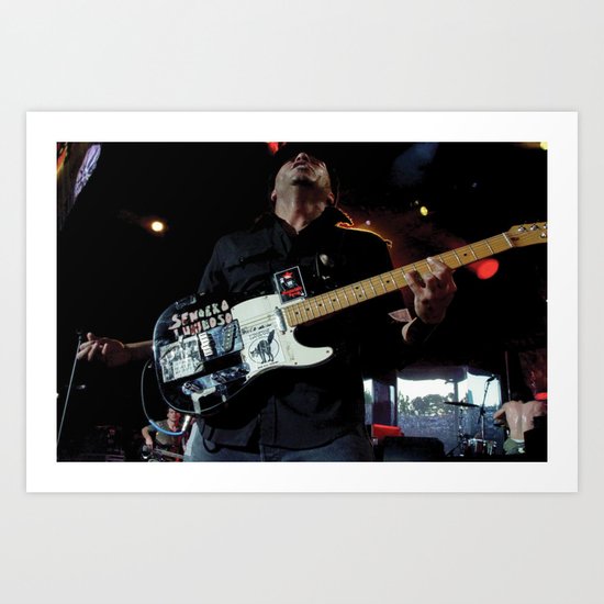 Tom Morello - Rage Against the Machine /AUDIOSLAVE Art Print