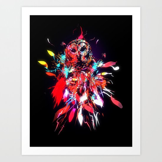 Bagoly Art Print