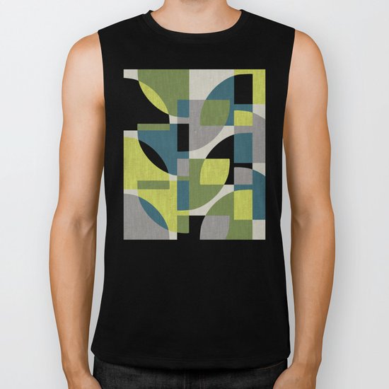 Fragments IV Biker Tank