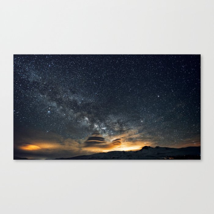 Night Nebula Canvas Print