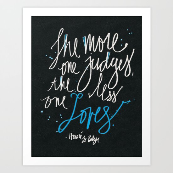 Judgement Art Print