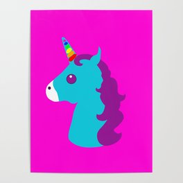 Portrait  of a Unicorn Poster