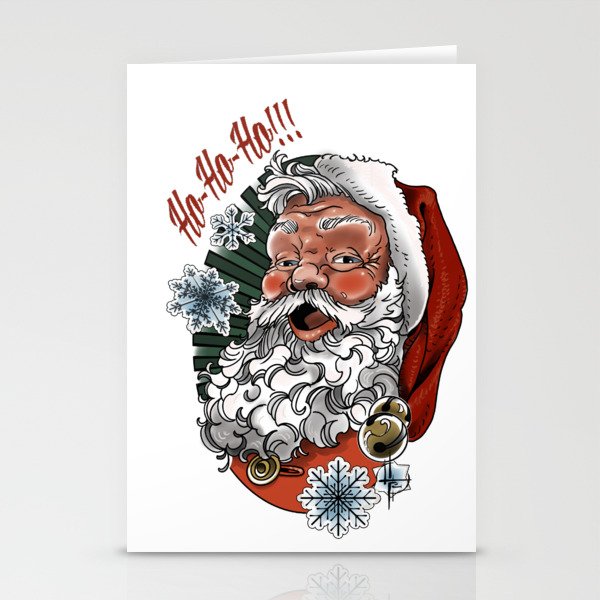 Santa Claus Stationery Cards