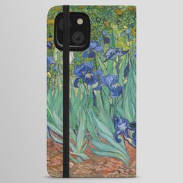 Irises, Vincent Van Gogh iPhone Wallet Case