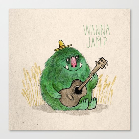 Monster Jam Canvas Print