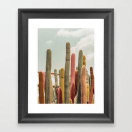 Desert tones Framed Art Print