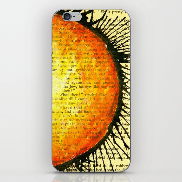 The Sun Who Wanted A Cup Of Strong Espresso iPhone Skin