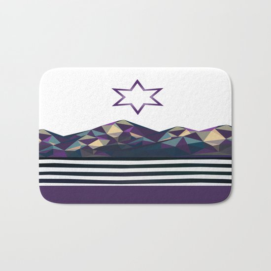 Silent Night Bath Mat