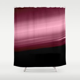 Merlot Wine Smooth Horizon Ombre Shower Curtain
