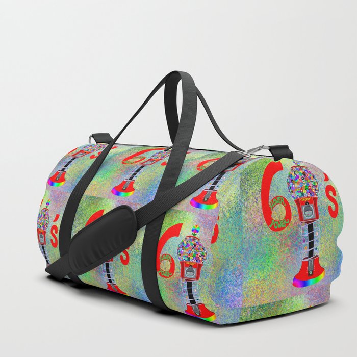 Sprinkle Rainbow Gumball Machine Duffle Bag