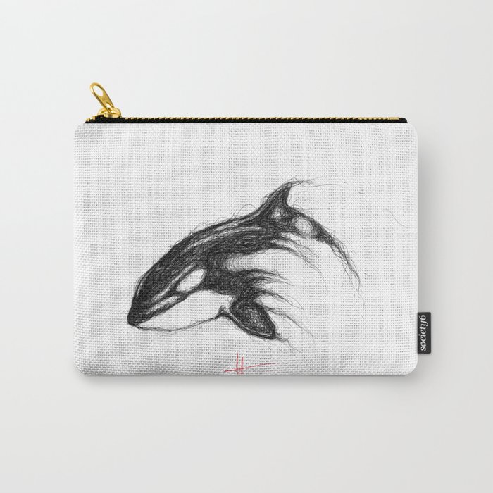 Killer Whale Carry-All Pouch