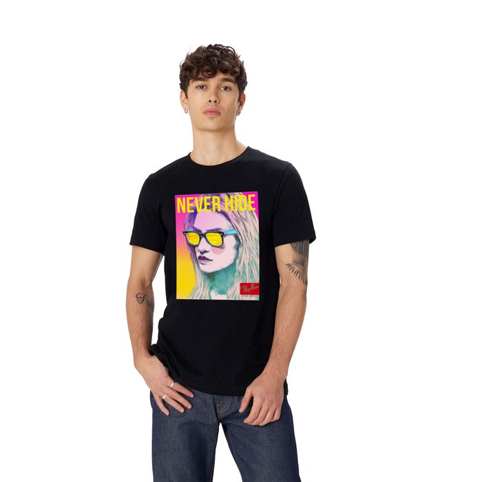 Ray Ban Never Hide T Shirt by Joy Castiglione Society6