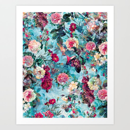 Blue Heaven Art Print