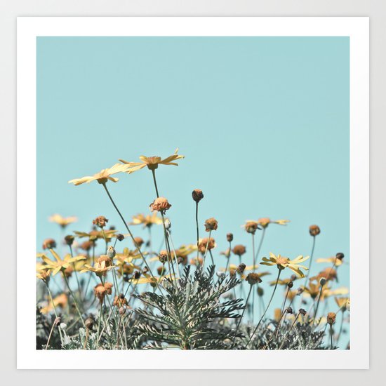 Yellow Art Print