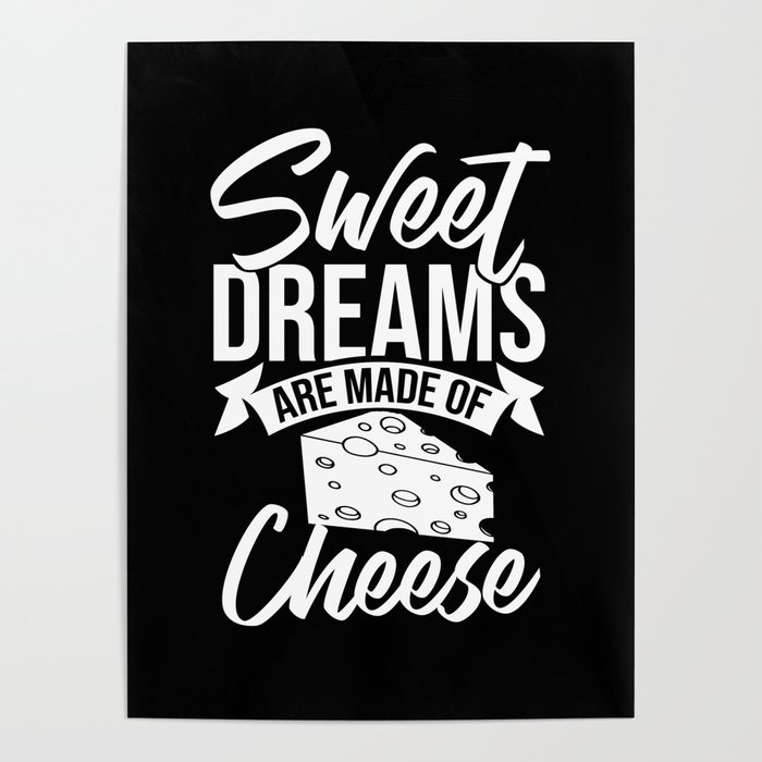 Cheese Board Sticks Vegan Funny Puns Poster