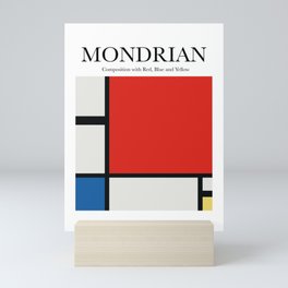 Mondrian - Composition with Red, Blue and Yellow Mini Art Print