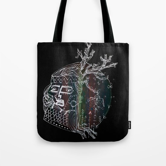 Indian round Tote Bag by Hugues Monki Maton | Society6