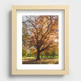 Hyde Park Autumn | London, England | Travel Photography Recessed Framed Print