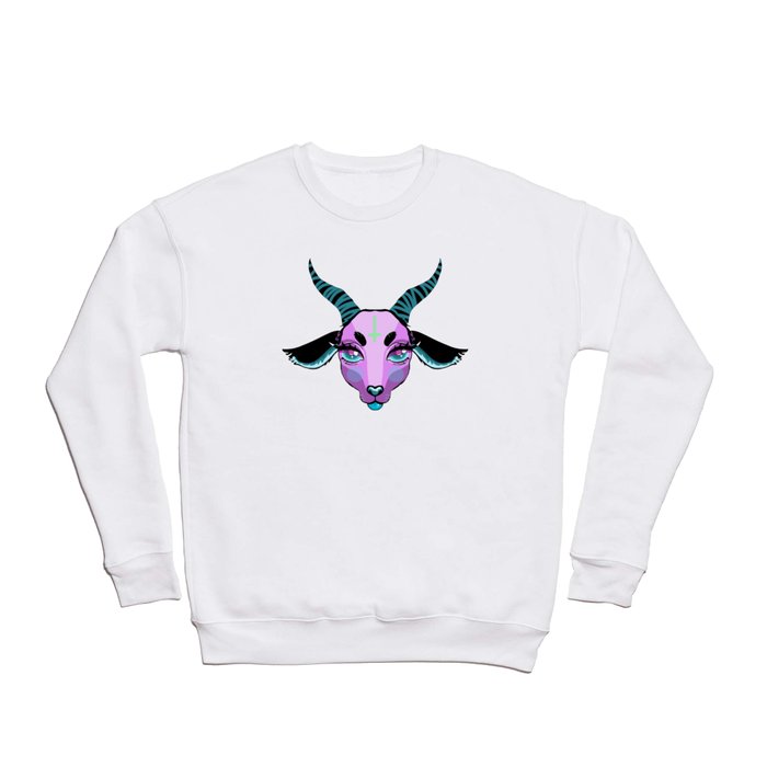 Pastel Goat Crewneck Sweatshirt